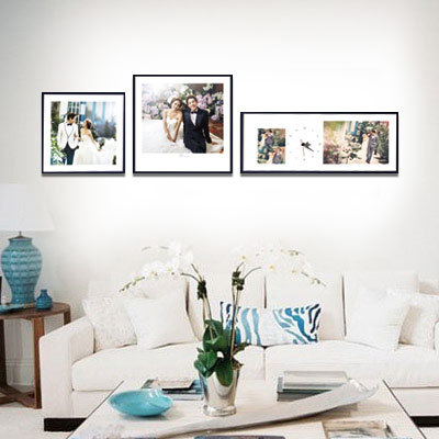 Wooden and Leather Digital Photo Frame Korea Designs / Album Frames