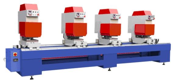 Colorful High Speed UPVC Window Machine Custom Made 220v 50Hz