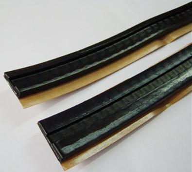 Bendable Stainless Steel Glass Spacer Bar High flexibility Butyl Rubber Sealing Strip