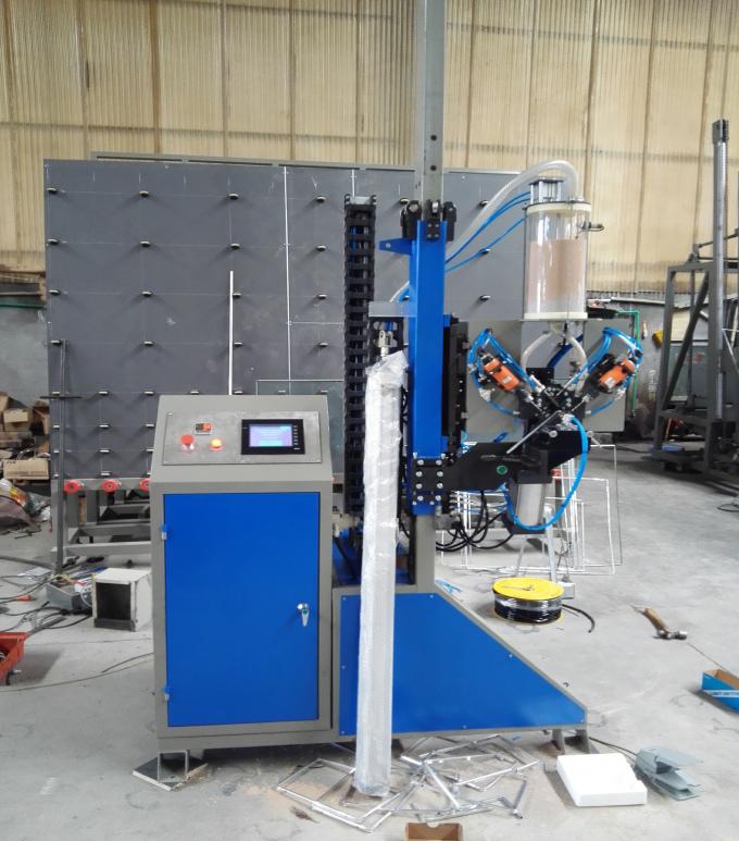 Automated Desiccant Filling Machine with Back Drilling & Butyl Sealing