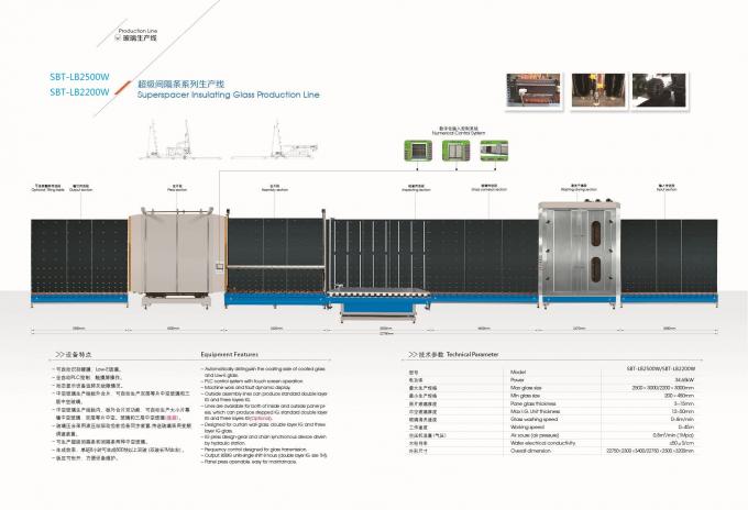 Super Spacer Full Automatic Insulating Glass Production Line Durable,Superspacer Double Glazing Machine,Auto IGU Line