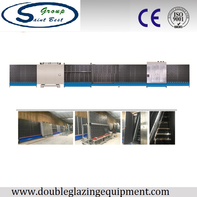 Automatic Vertical Insulating Glass Production Line 2500*3000 Mm Max Glass Size,Automatic Double Glazing Machine