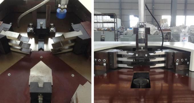 Single Head Corner Combining Machine for Aluminum Window /  Corner Crimping Machine for Aluminum Window Frame Assembly