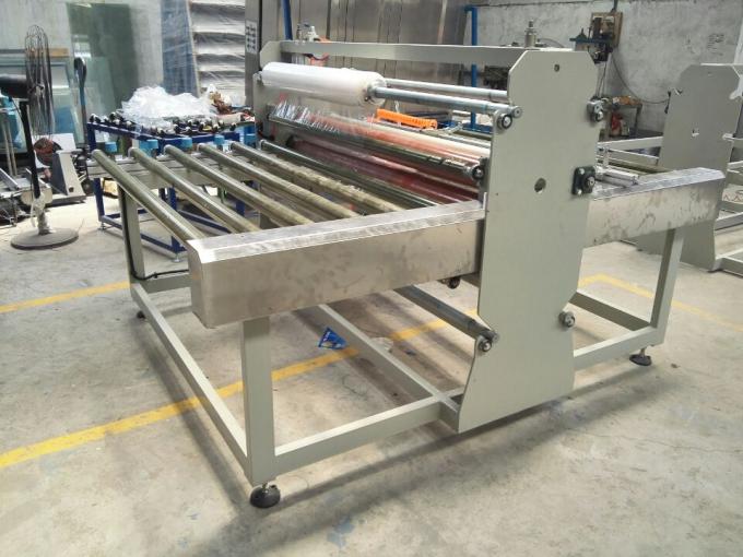 0.75Kw Glass Protective Film Laminating Machine , Film Cover Speed 0.5-7m/s Adjustable