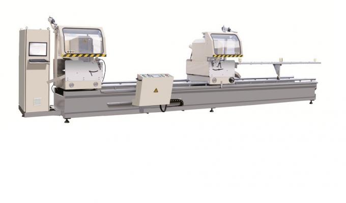 Double Head Mitre Saw UPVC Window and Door Machinery with Digital Displayer