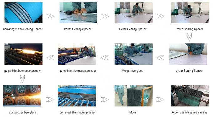 Double Insulating Glass Production Line / Machine with 5 Pairs Rollers