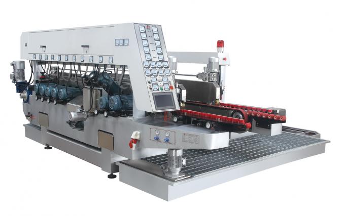 High Speed Glass Double Edging Machine With Low - E Glass Film Removing