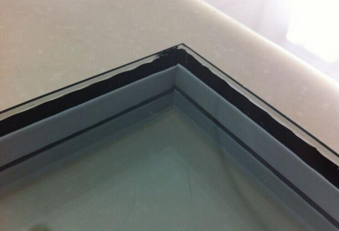 Black Butyl Sealing Spacer , Insulated Glass Spacer Bars For Double Glazed Units