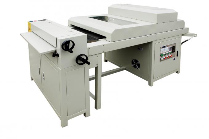 650Mm White Uv Lamination Machine / Uv Coating Machine High Performance