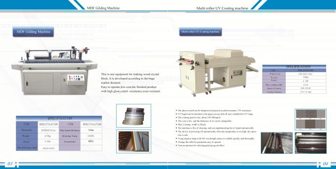MDF Frame Cover Album Making Machine Multi Function CE / ISO Stable operation