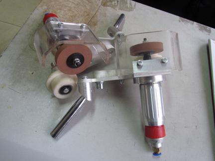Pneumatic Manual Low-E Grinding Machine  Handheld Low-e Glass Coating Edge Deletion Tool