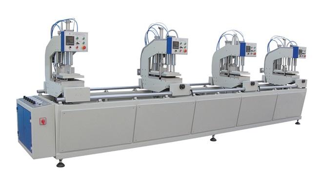 PVC Ffenestri Pedwar Pennaeth Weldiwr, Four Pennaeth PVC Weldio Machine, uPVC Ffenestr Machine