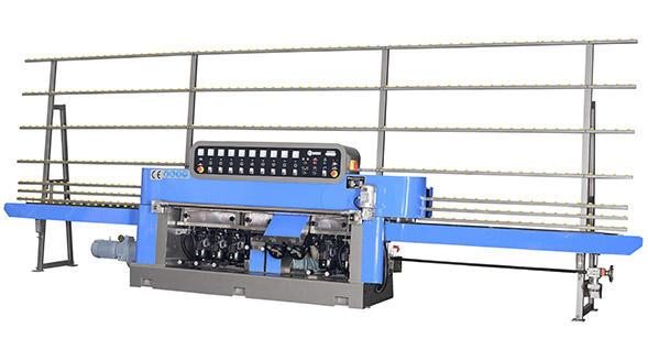 Multilevel Vertical Glass Edging Machine With Grinding / Polishing / Arising, Vertical Glass Edging Machine