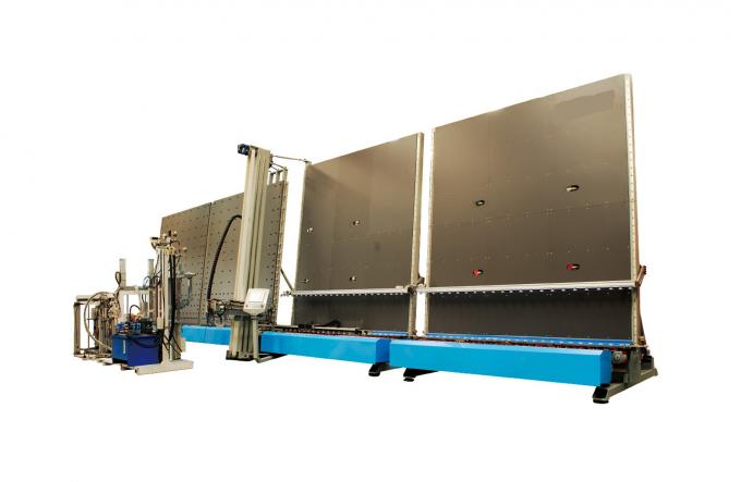 Insulating Glass Sealing Machine for Four Side Stepped / Triple / Semi - Circular IGU