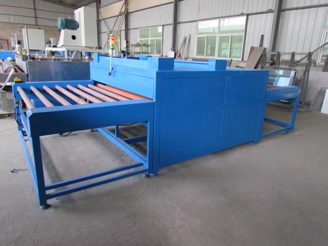 DGU roller heat press machine,Heated Roller Press Table for Insulating Glass,IGU Hot Roller Press Machine