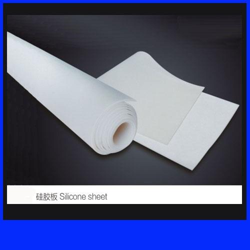 Heat Resistant Custom Glass Laminating Equipment Silicone Nozzle / Sheet With Natural Rubber