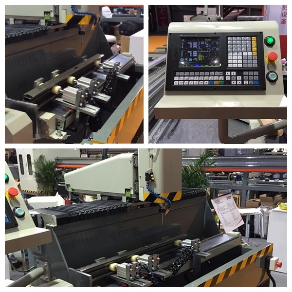 CNC Automatic Milling and Drilling Machine for Aluminum Profile / Automatic CNC Drilling Machine for Curtain Wall