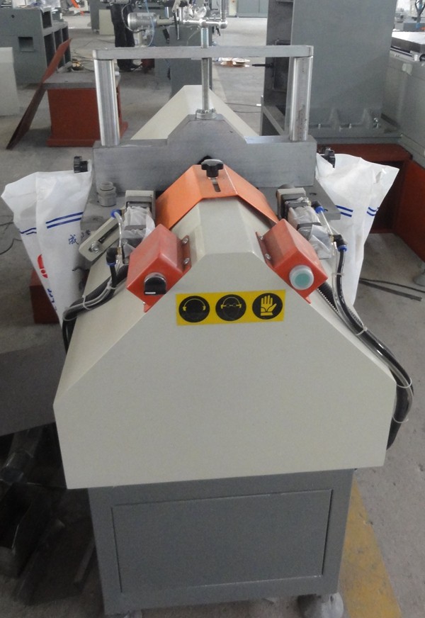 90 Degree UPVC Window Machine V Shaped Groove Cutting Saw  PVC Profile