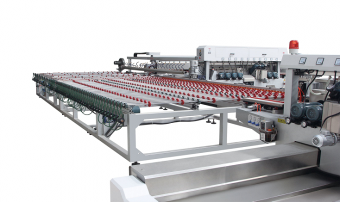 High Speed Glass Double Edging Machine With Low - E Glass Film Removing