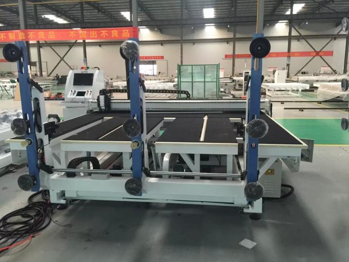 Multifunction CNC Automatic Glass Cutting Machine 3700x2500mm Size
