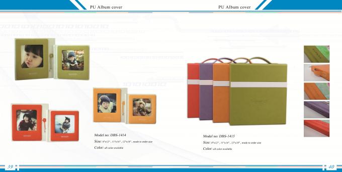 PU Album Covers /  Leather Album Cover,Customized  Leather Album Cover with Suitcase /  PU Album Covers