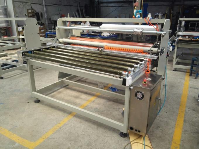 0.75Kw Glass Protective Film Laminating Machine , Film Cover Speed 0.5-7m/s Adjustable