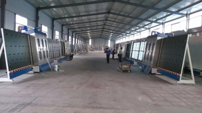 Vertical Insulating Glass Production Line , Low - e Double Glazing Equipment