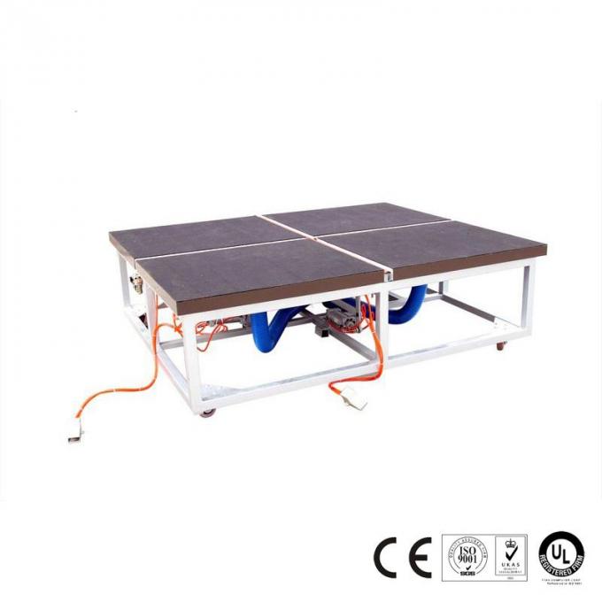 2600x2000mm Air Float Glass Breaking Table Pneumatic Control System