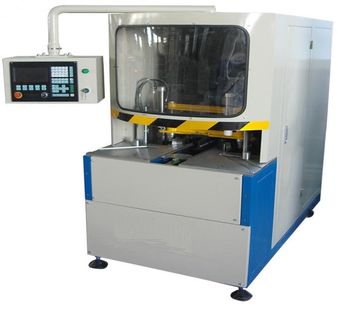High Efficient Plastic UPVC Fabrication Machines  , CNC Corner Cleaner