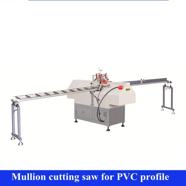 High Precision UPVC Window Machine Mullion V Shape Cutting Saw