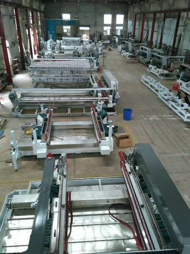 High Speed Glass Double Edging Machine With Low - E Glass Film Removing