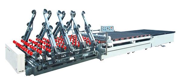 High Precision Semi Automatic Glass Cutting Machine With Auto Glass Loading / Breaking,Semi-Automatic Glass Cutting Line