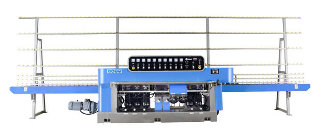 Multilevel Vertical Glass Edging Machine With Grinding / Polishing / Arising, Vertical Glass Edging Machine