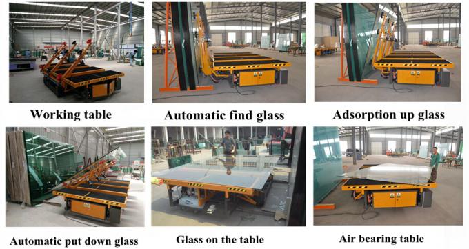 Automatic Glass Loader with Glass Breaking and 360 Degree Roating