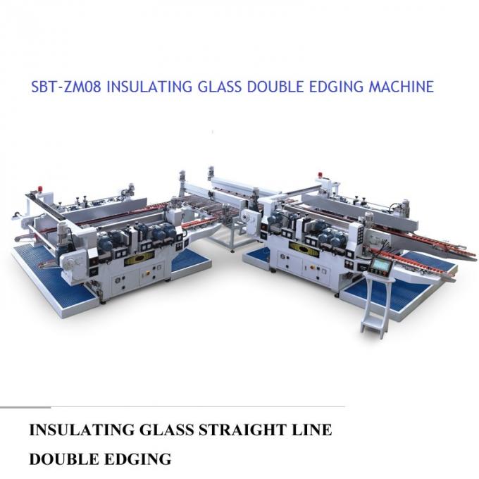 Insulating Glass Straight Line Glass Double Edger Machine High Performance,Straight Line Glass Double Edger Machine