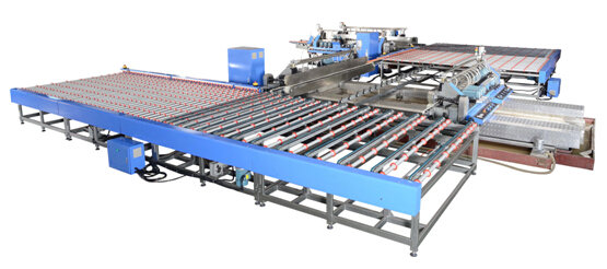 U type Glass Processing Machinery Double Edger and Polisher Line Low noise,Glass Double Edging Line,Glass Double Edger