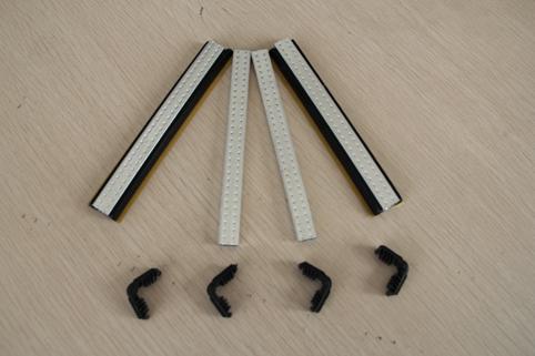 Deco Flex Spacer With Groove , Double Glazing Spacers Customized Made