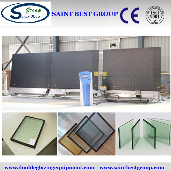 High Speed Vertical Insulating Glass Machine , Double Glazing Machinery,Automatic Vertical Insulating Glass Line