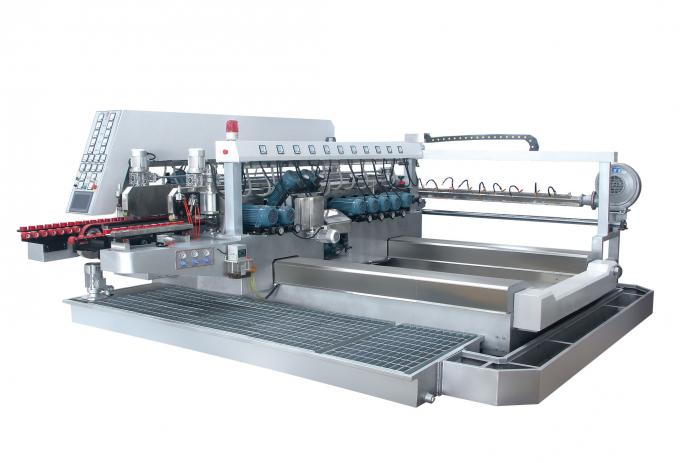 High Speed Glass Double Edging Machine With Low - E Glass Film Removing