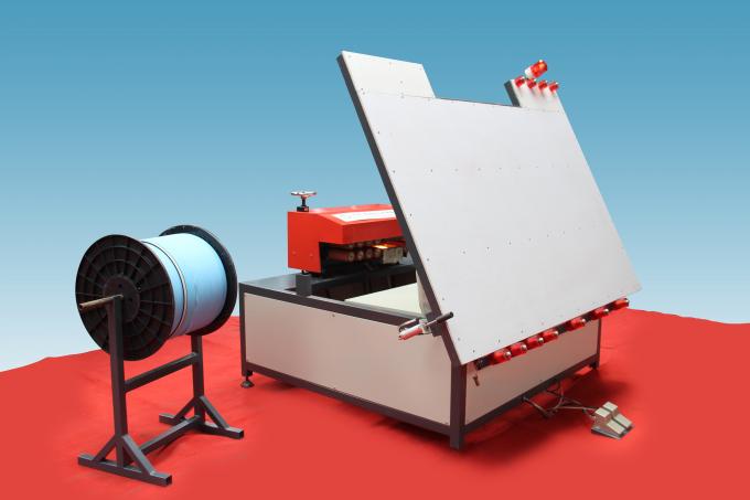 Insulating Heated Roller Press Plate , Automated Double Glazing Machinery