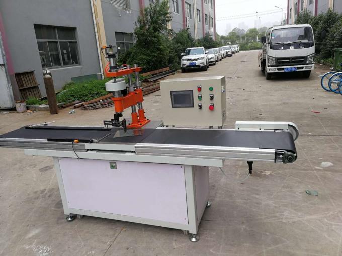 260mm Diameter Round Glass Cutting Equipment , Automatic Round Glass Cutting Machine PLC Controller