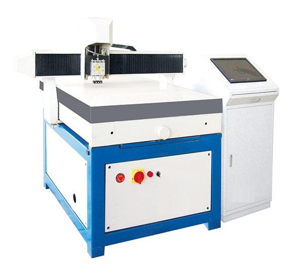 Ultra Thin Glass Cutting Machine For Shaped Linear Glass Cut , NC Control System